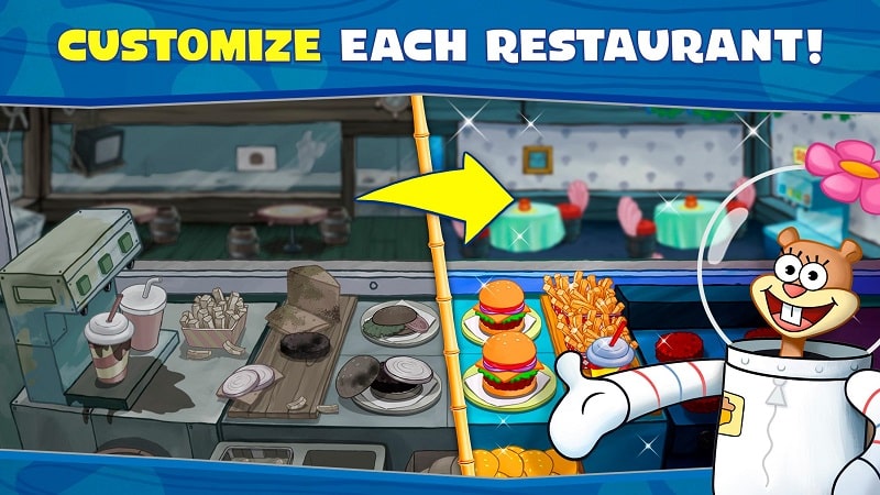 SpongeBob Krusty Cook Off mod download