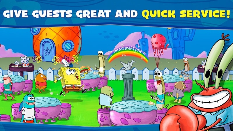 SpongeBob Krusty Cook Off mod free