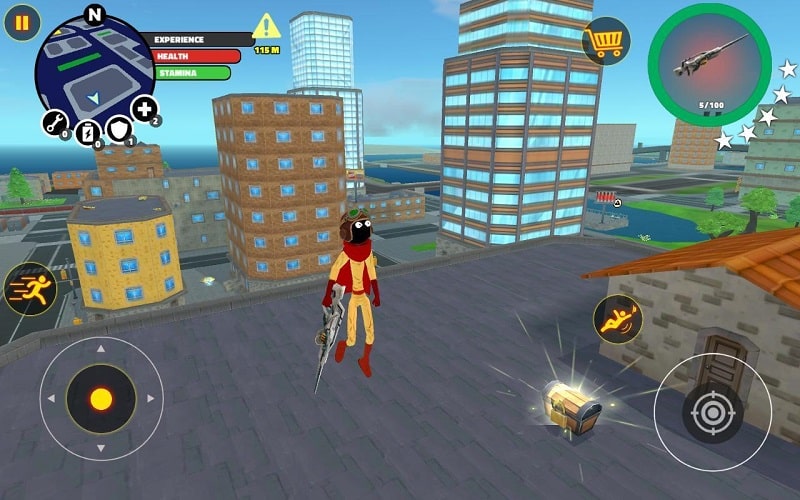 Stickman Superhero mod