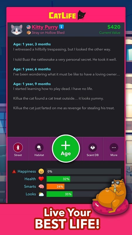 CatLife BitLife Cat Game mod download