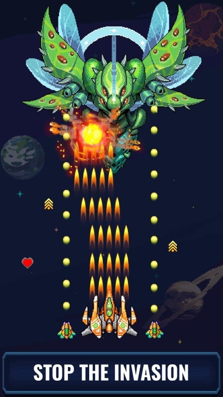 Galaxy Invaders Attack mod apk