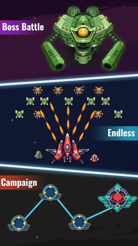 Galaxy Invaders Attack mod download