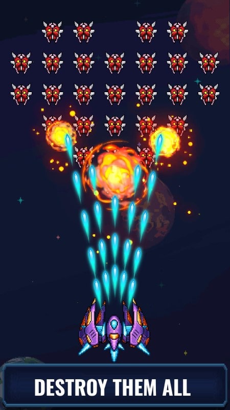 Galaxy Invaders Attack mod