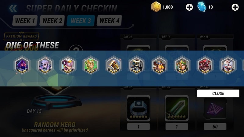 Heroes Infinity Premium mod apk