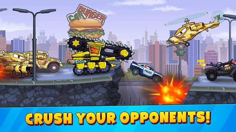 Car Eats Car 3 Hill Climb Race mod android