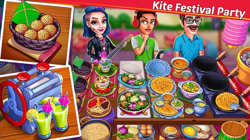 Cooking Party Cooking Games mod free