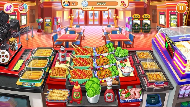 Crazy Diner Cooking Game mod download