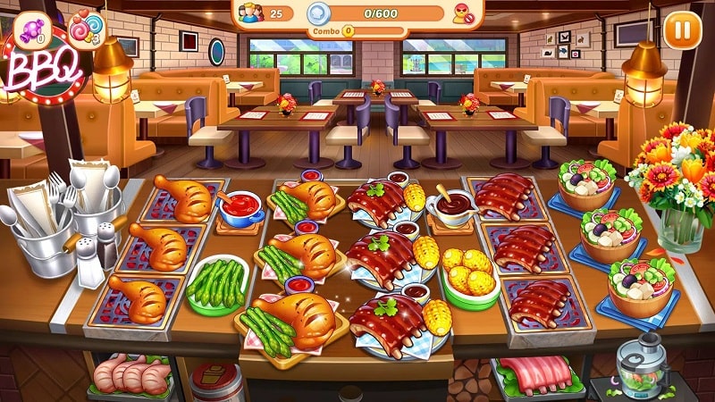 Crazy Diner Cooking Game mod free