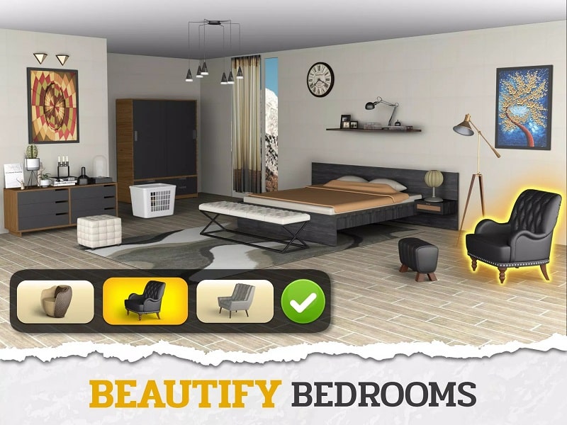 Design My Home Makeover Games mod android