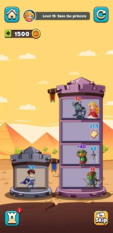 Hero Tower Wars mod download