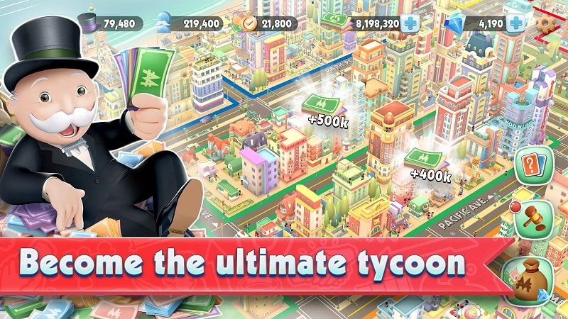 MONOPOLY Tycoon mod apk