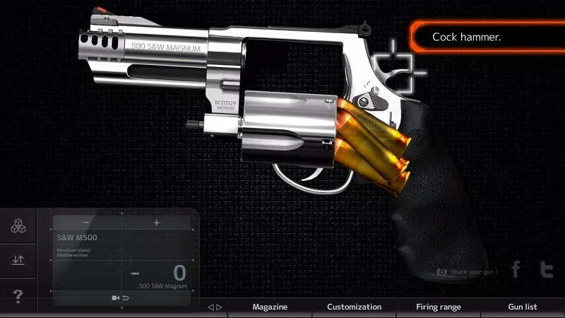 Magnum 3.0 Gun Custom Simulator mod android