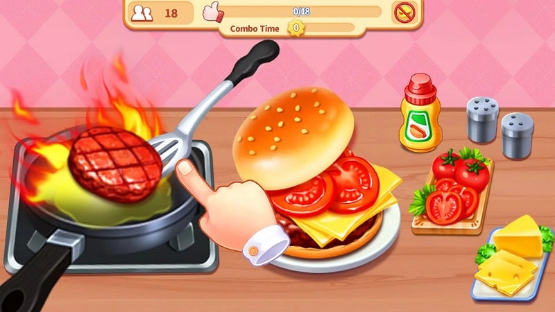 My Restaurant Cooking Home mod apk