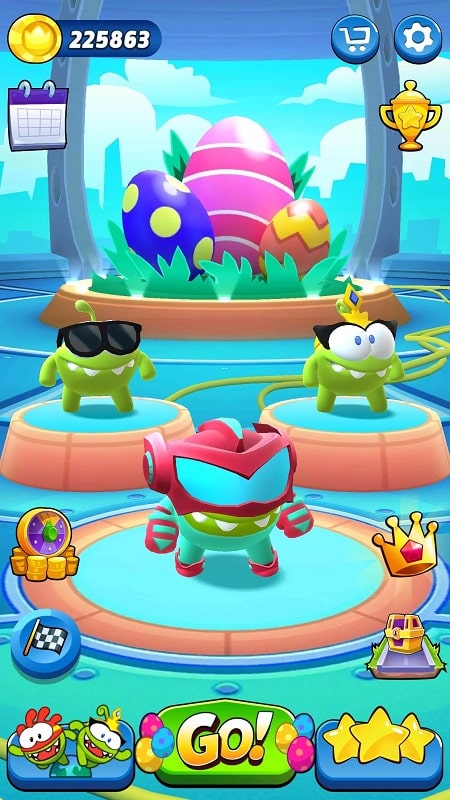 Om Nom Run mod apk