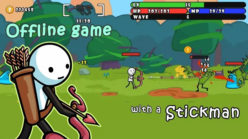 One Gun Stickman mod apk