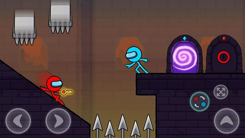 Red and Blue Stickman 2 mod download