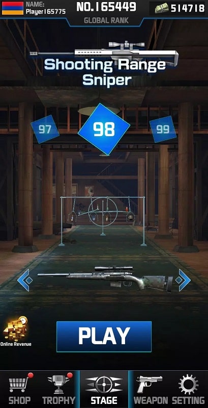 Shooting Sniper Target Range mod android