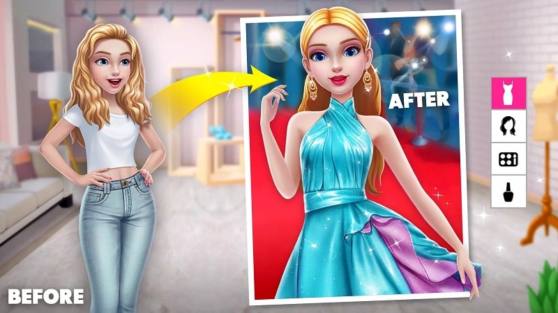 Super Stylist Fashion Makeover mod free