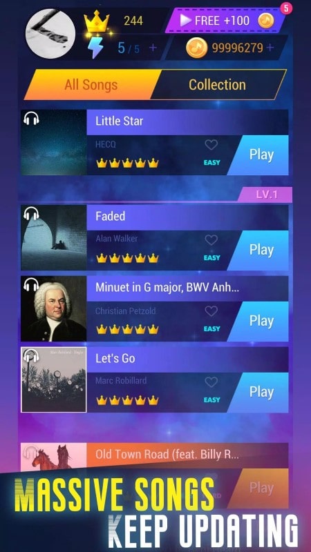 Tap Music 3D mod