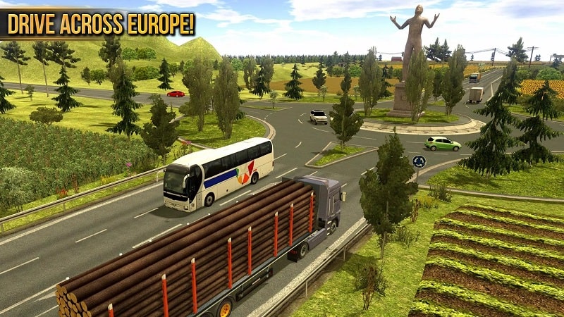 Truck Simulator Europe mod free