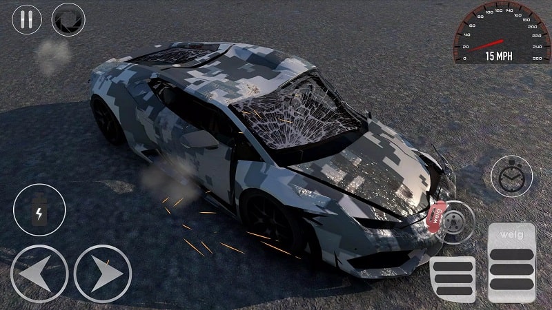 WDAMAGE Car Crash Engine mod apk