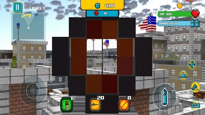 American Block Sniper Survival mod free