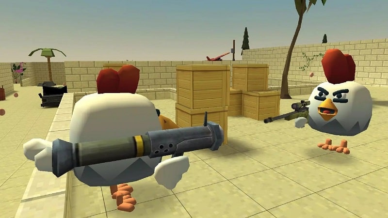 Chicken Gun mod apk free