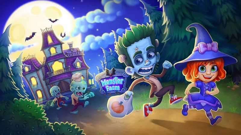 Halloween Farm Monster Family mod download