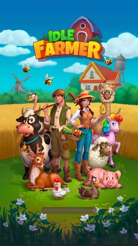 Idle Farmer Mine game mod apk