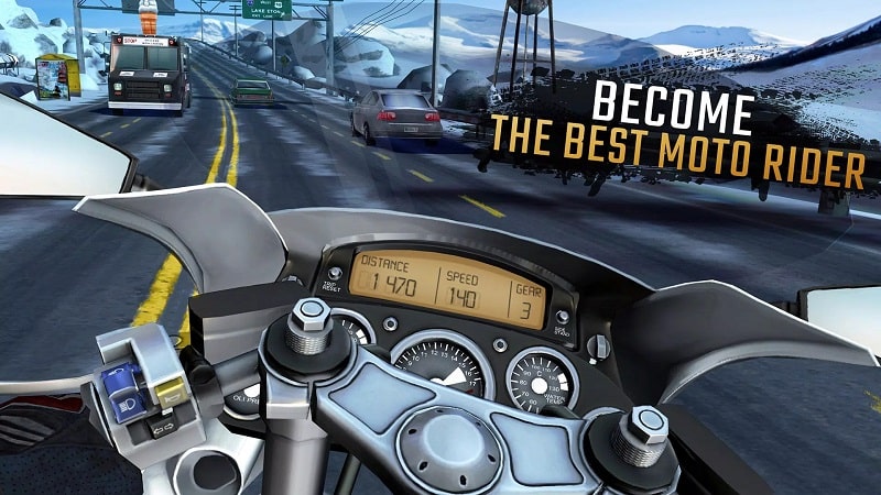 Moto Rider GO Highway Traffic mod free