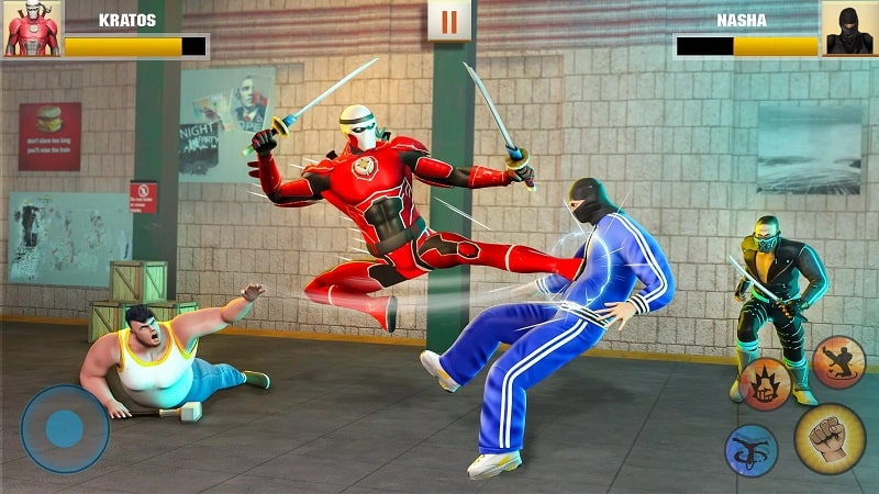 Ninja Superhero Fighting Game mod apk