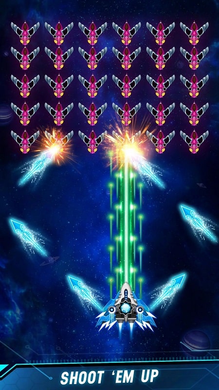 Space shooter mod apk