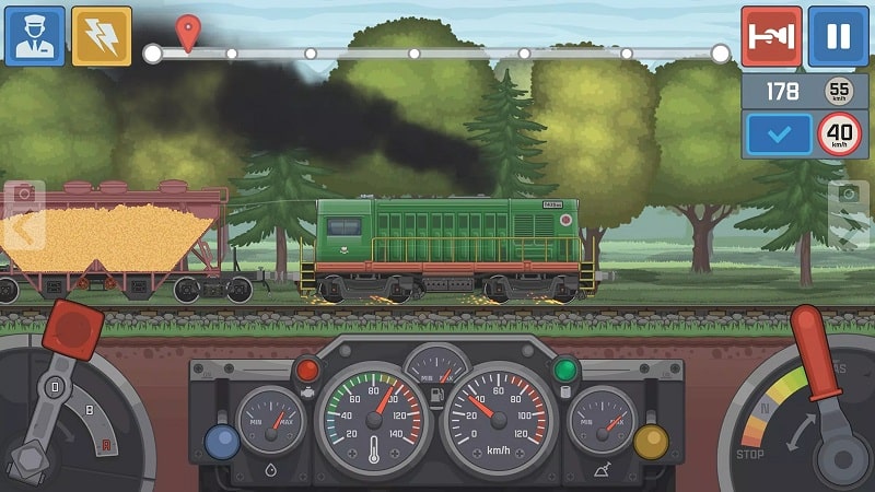 Train Simulator Railroad Game mod apk