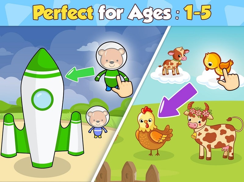 Bebi Toddlers Learning Games apk free