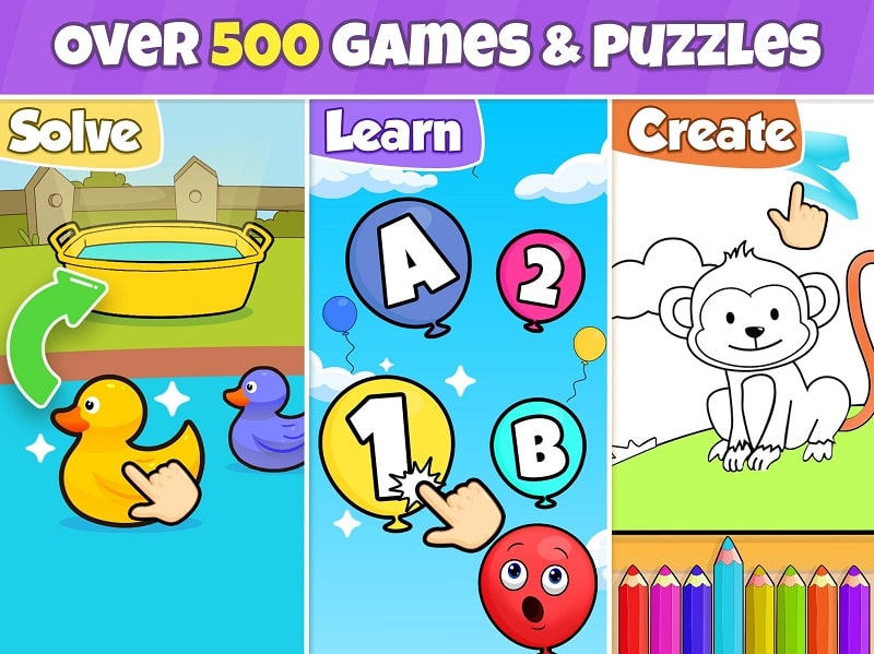 Bebi Toddlers Learning Games mod