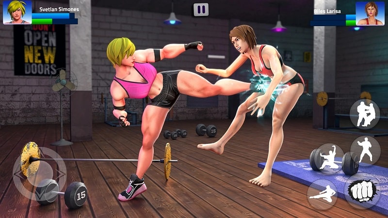 Bodybuilder GYM Fighting Game mod android