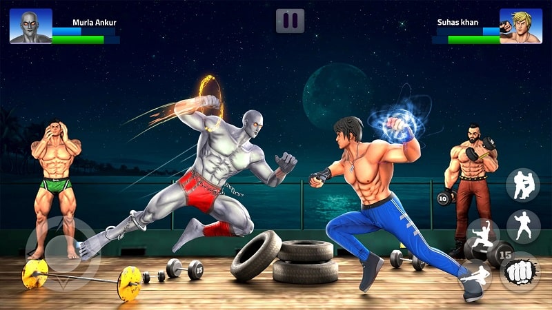 Bodybuilder GYM Fighting Game mod apk