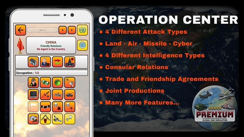 Global War Simulation Premium mod apk