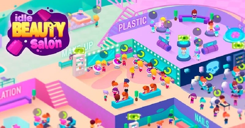 Idle Beauty Salon Tycoon apk free