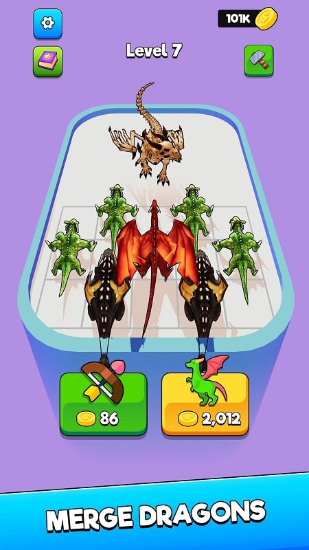 Merge Battle 3D Dragon Fight mod