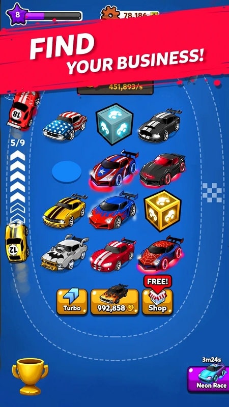 Merge Battle Car Idle Clicker mod apk