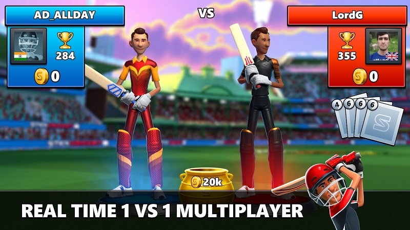 Stick Cricket Live mod apk