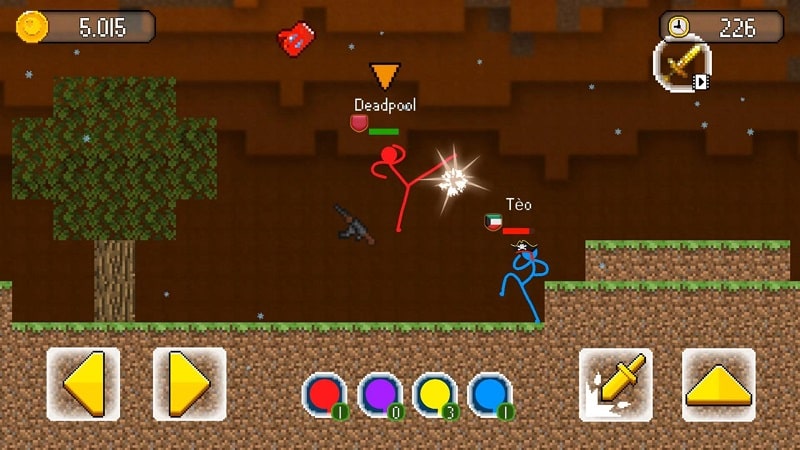 Stickman Fight In WorldCraft apk free