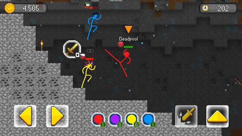 Stickman Fight In WorldCraft mod apk