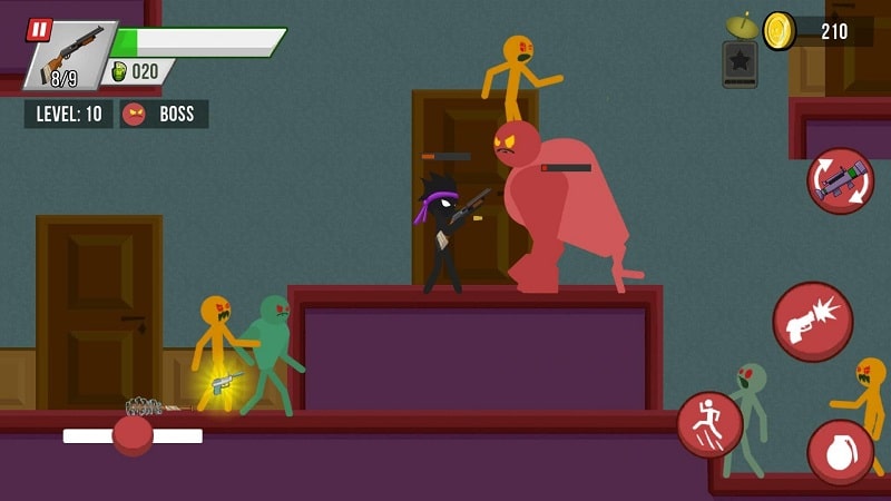 Stickman vs Zombies apk