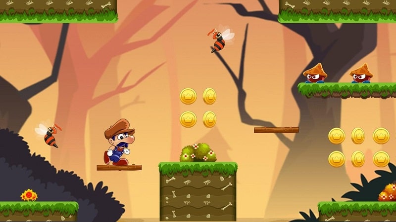 Super Bino Go Adventure Jungle mod apk