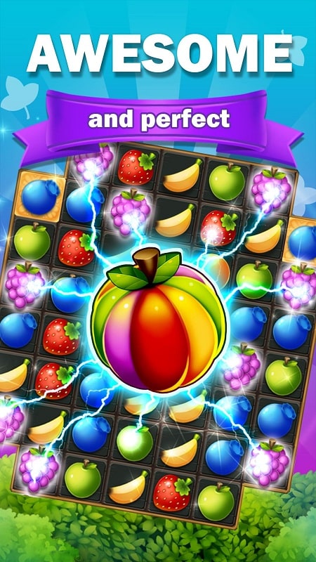 Sweet Fruits POP Match 3 apk