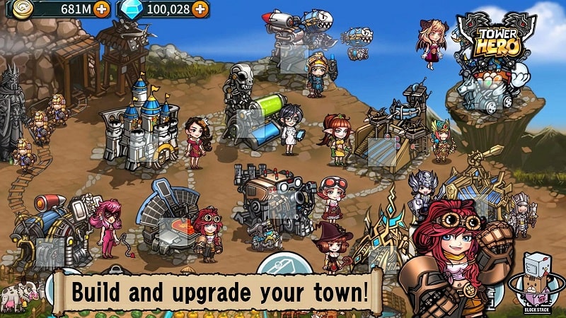 Tower Hero mod apk