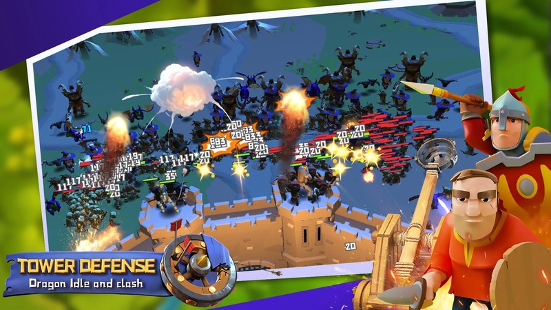 Tower defense Idle and clash mod free