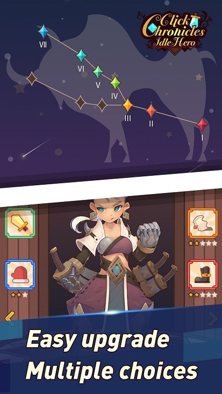 Click Chronicles Idle Hero apk